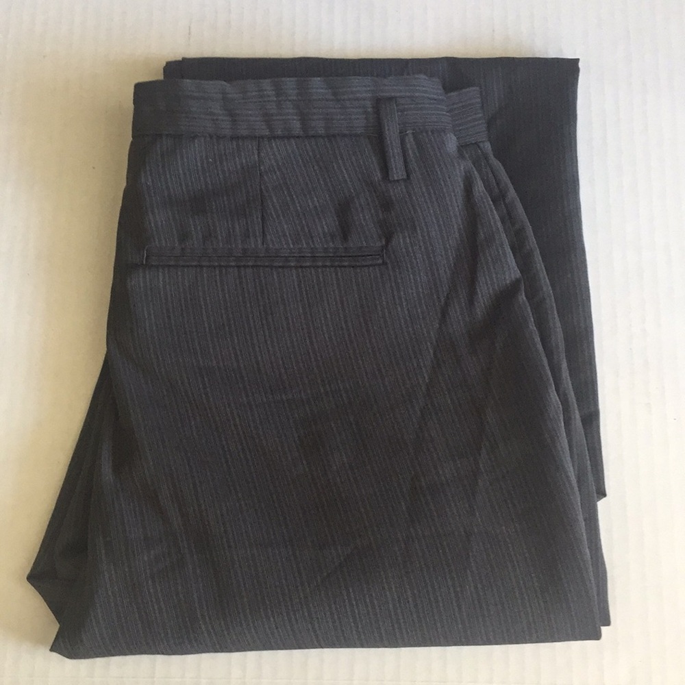 Calvin Klein Pin striped gray dress pants